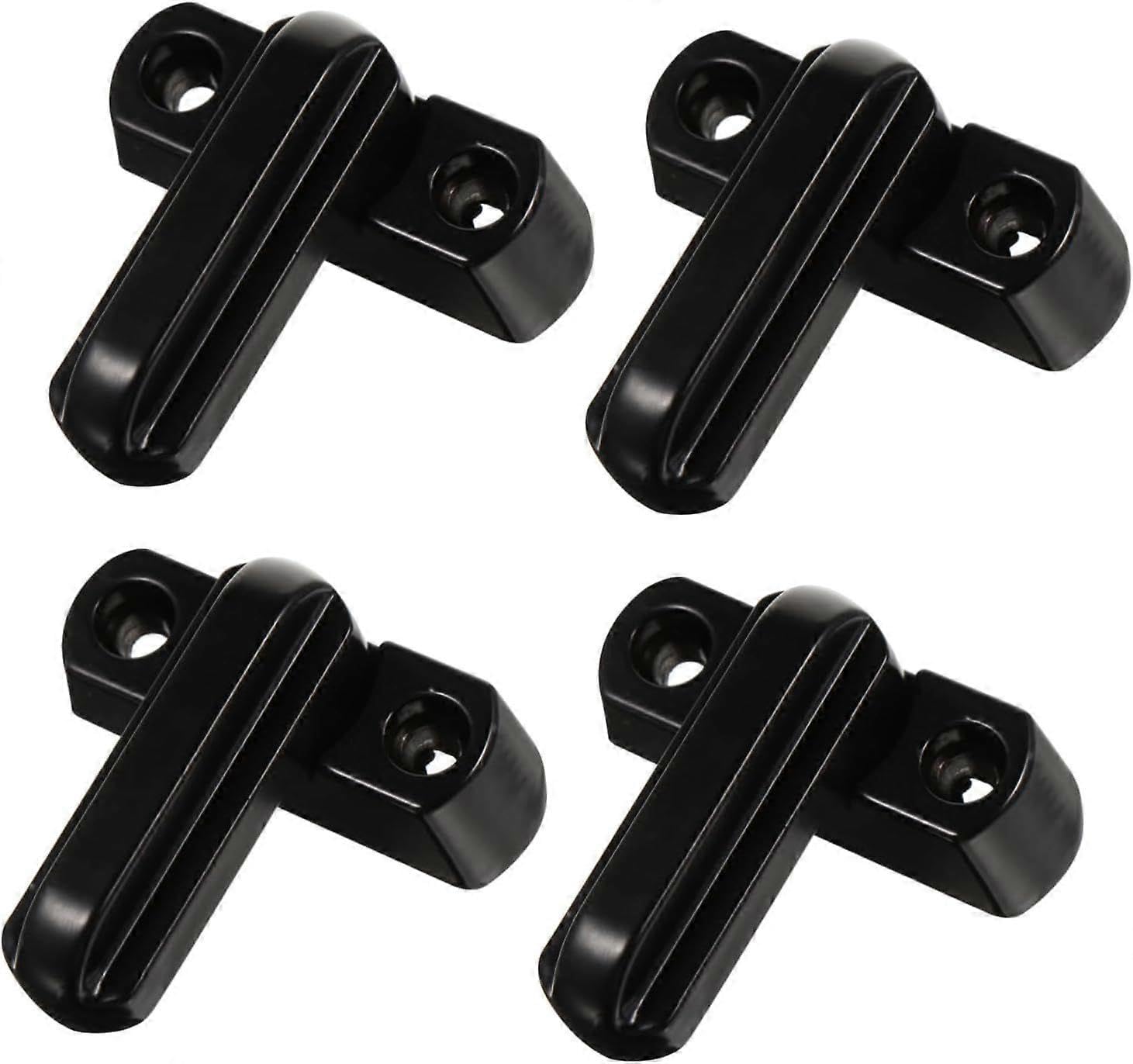4pcs Shaped Zinc Alloy Window Lock Extra Security Locks for Various Windows and