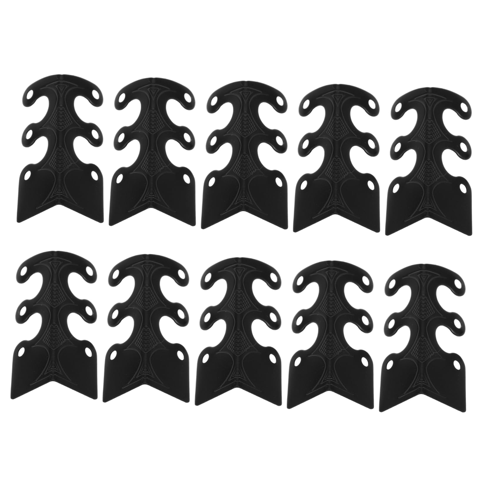 OSALADI Rustic Metal Edge Protectors 10 Pack for Wooden Boxes Furniture Corners Vintage Decorative Guards for Case Corners Safety Covering