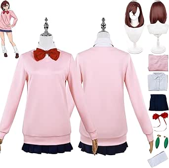 Anime Personaje Momo Ayase Disfraz de cosplay Dandadan Aira Shiratori