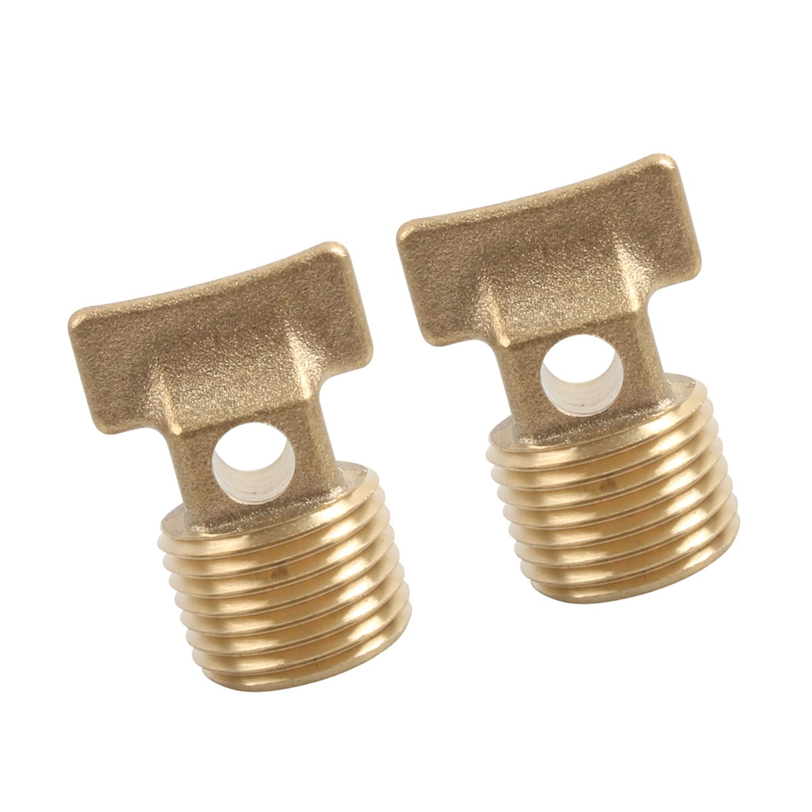 Easy Installation Brass Marine Drain Plug 1 / 2in for Boat Drainage Rustproof in Harsh Conditions Brass Plug