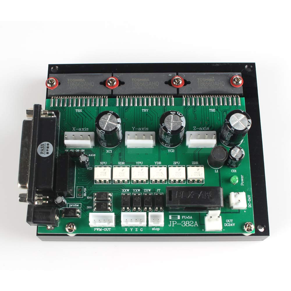USB CNC 3 Axis Motor Stepper Drive Controller Board JP-382A Drive