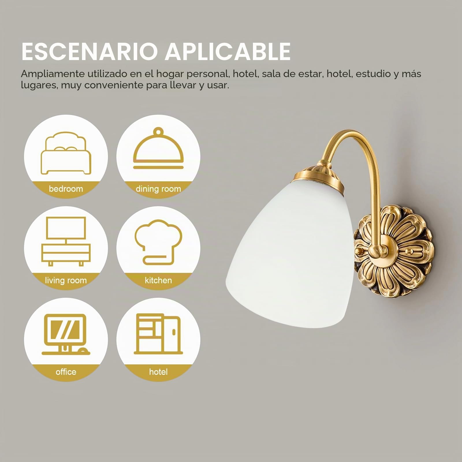 Baluue Pantalla de cristal para lámpara de techo de cristal de repuesto E27, mate para decoración del hogar o hotel, 14,5 x 13,5 cm