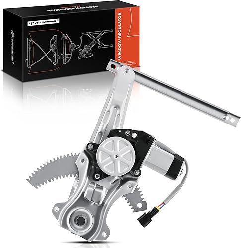 Miniatura 1 de A-Premium Elevalunas eléctrico con motor compatible con Tiida (México) Versa 2007-2013 lado trasero del conductor