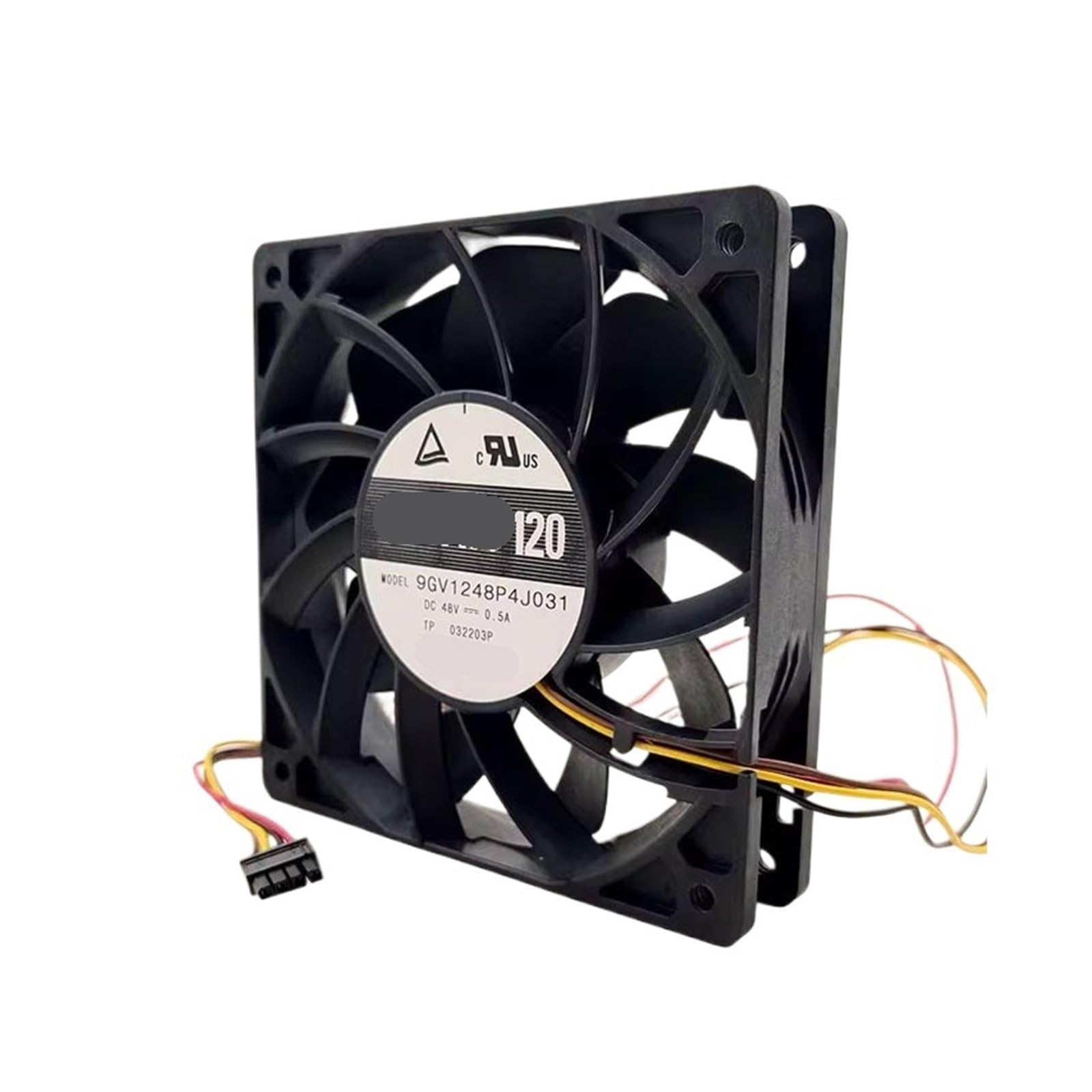 PEQYUACTE 9GV1248P4J031 48V 0.50A 12025 120 * 120 * 25mm 12cm Cooling Fan