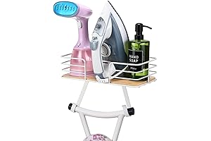 TORZCT Ironing Board Holder Wall Mount - Laundry Room Hanging Iron and...