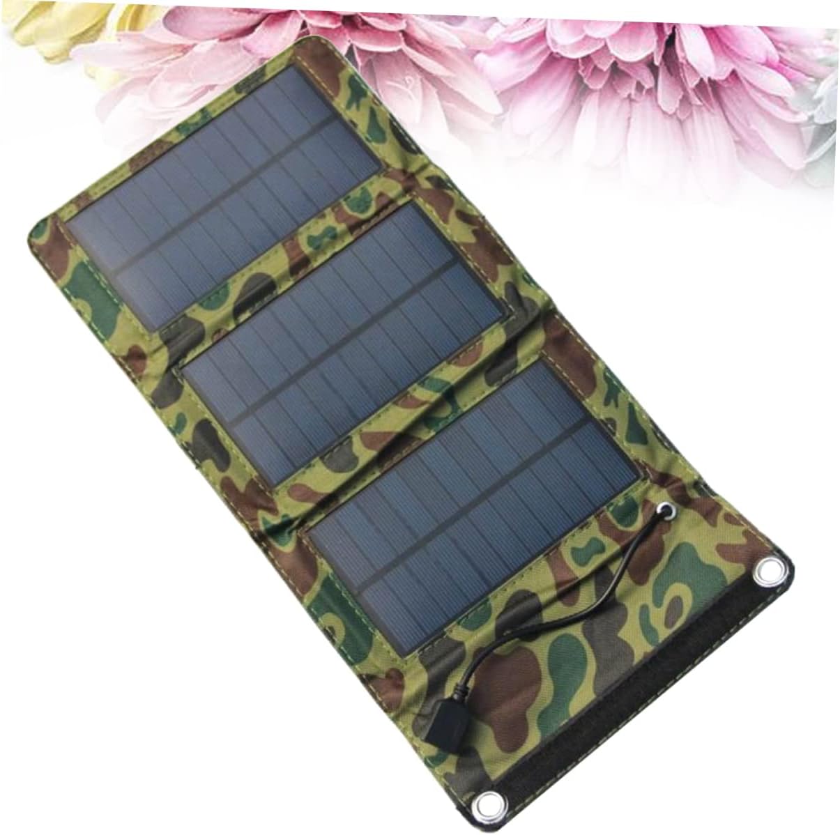 5w Solar Panel Portable Foldable Solar Charger USB Output for Phone Tablet GPS Emergency for Camping Hiking