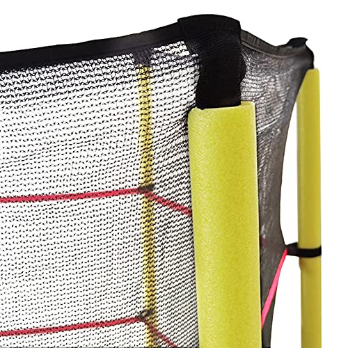Trampoline Protective Net, Trampoline Replacement Safety Enclosure Net Trampoline Protection Replacement Net For 55'' Round Frame Trampolines For Kids Indoor Outdoor Guard #TOP6