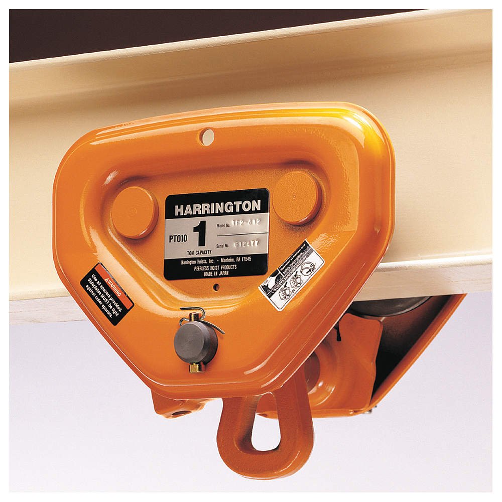 Trolley, Steel, 1000 lb. Hoist Rings Industrial & Scientific