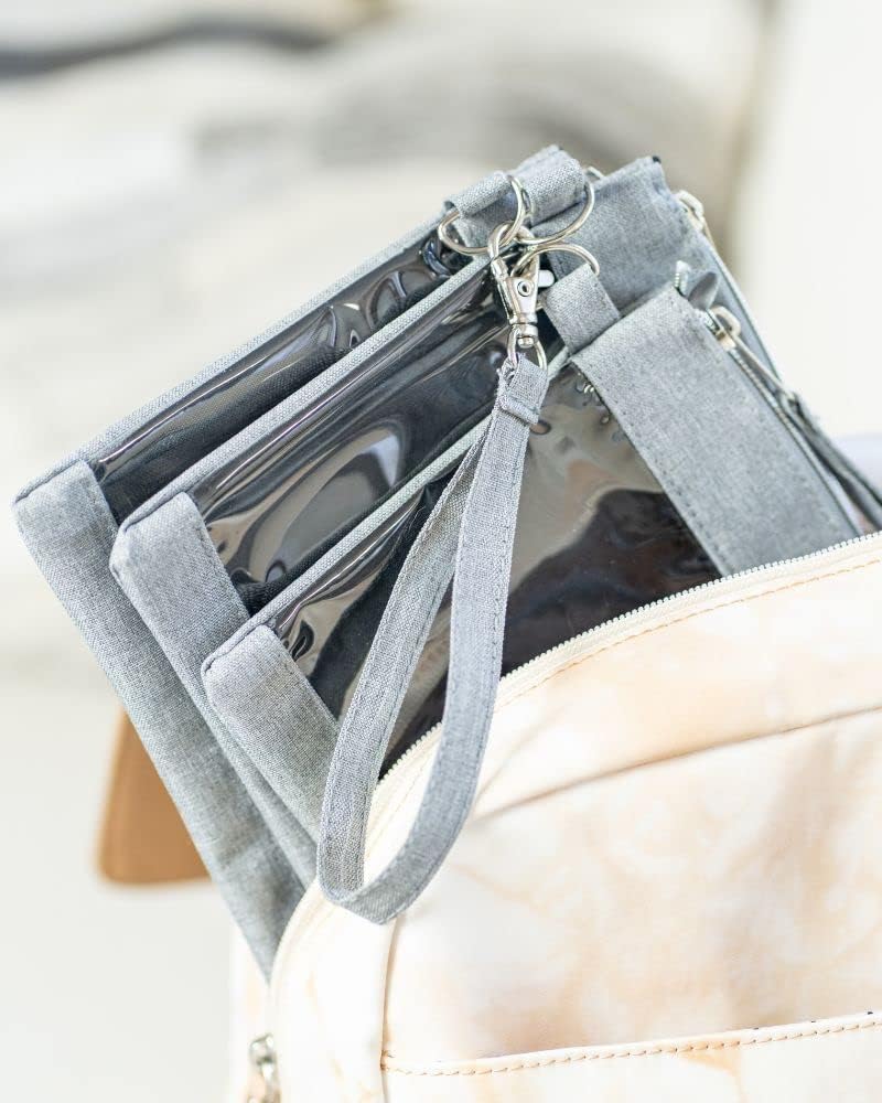 LILLY+BUB Diaper Bag Organizing Pouches Set of 3 Diaper