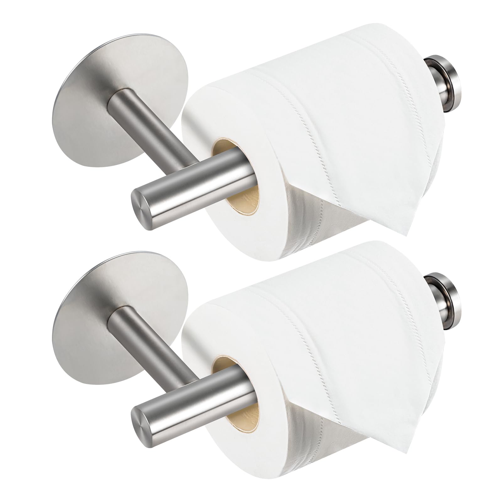 Yagoo Adhesive Toilet Paper Holder, Rustproof Toilet Roll Holder(1, White) — Amazon image 8