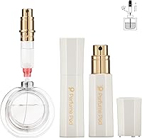 Vista 6 de Perfume Pod Atomizador de perfume recargable, botella de perfume de fragancias de llenado inferior, mini dispensador de colonia, tamaño de viaje
