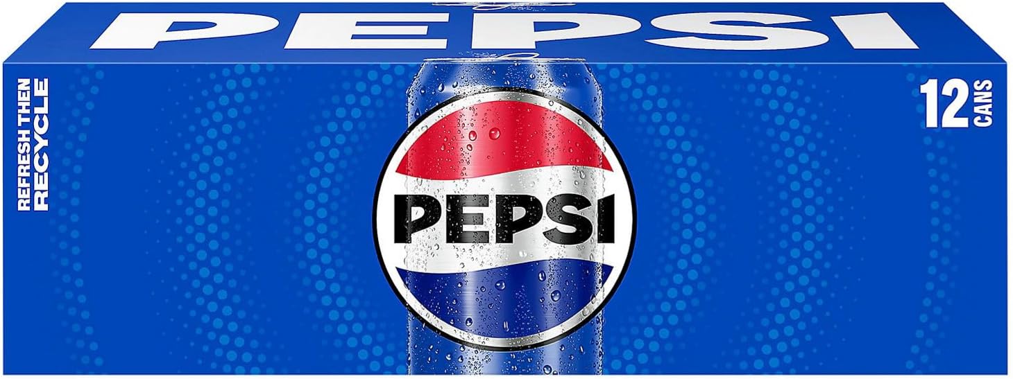 Pepsi Cola Cans (12 Count, 12 Fl Oz Each) (Packaging May Vary)