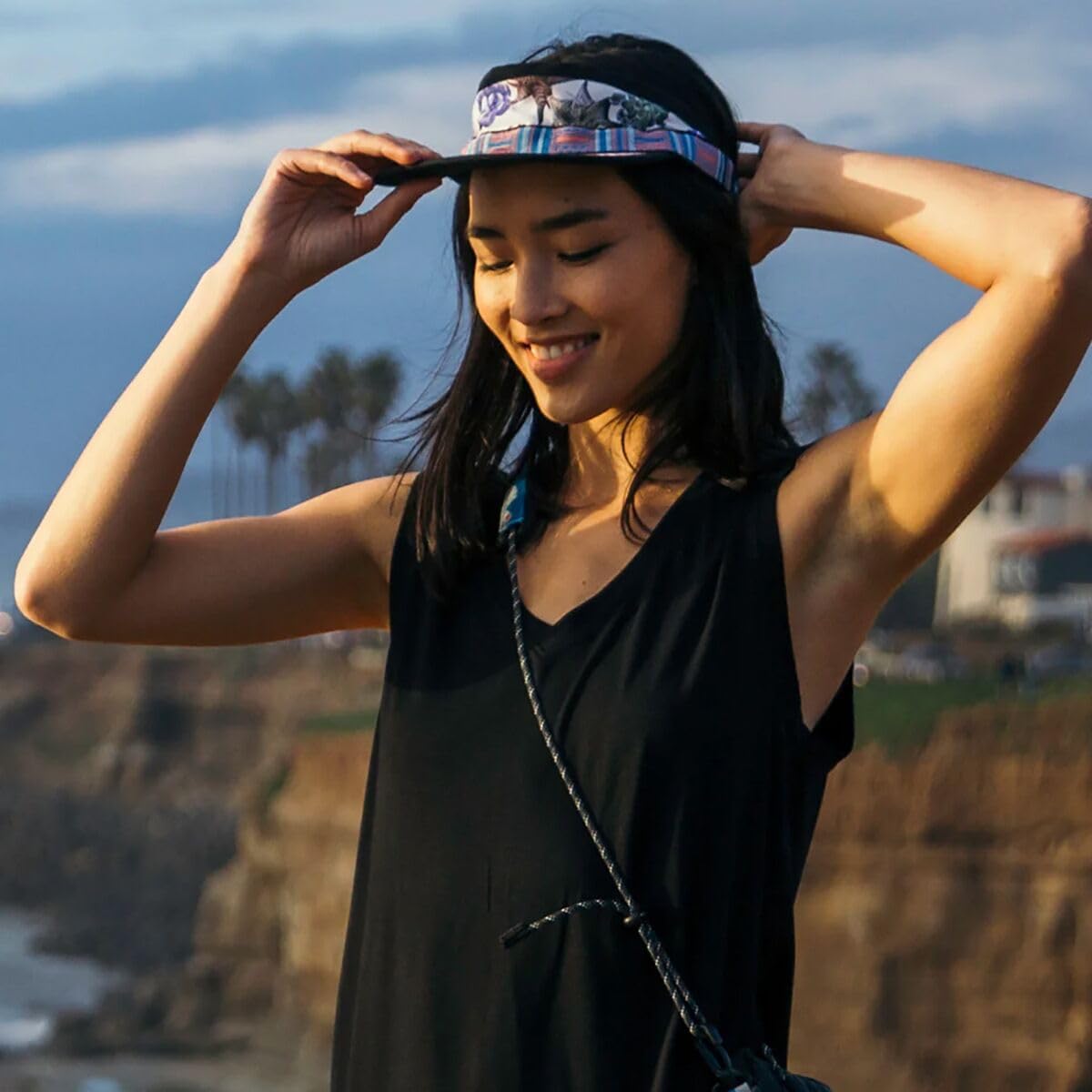 KAVU Men's Synthetic Strap Visor