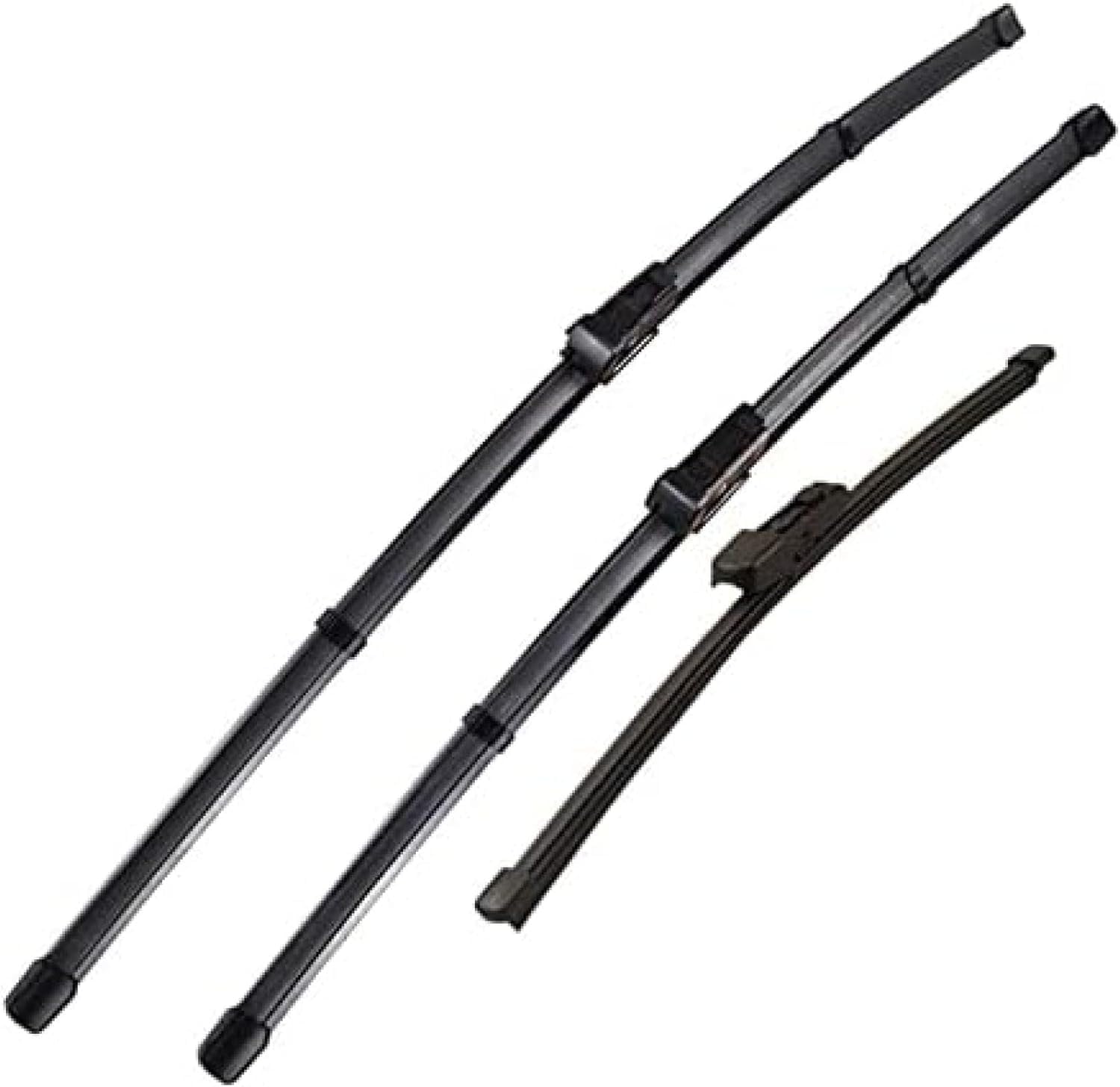 ZhangXD Front Windscreen Wipers For Karoq 2017-2023, Windshield Window Brush Front Wiper Blades All-Weather Replacement Set Easy Installation
