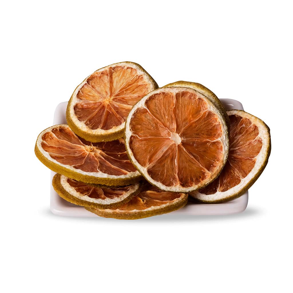 45gr Limón Verde Deshidratado para Cóctel, Fruta Deshidratada sin Azúcar para Coctel, Decoración, Repostería, Navidad, Bebidas, Infusiones - Rodaja de Limón Seca 100% Natural sin Aditivos
