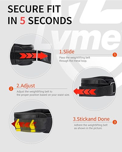 Miniatura 5 de Cinturones de levantamiento de pesas de alta calidad para hombres, cinturón de sentadillas resistente para gimnasio, cinturón de entrenamiento