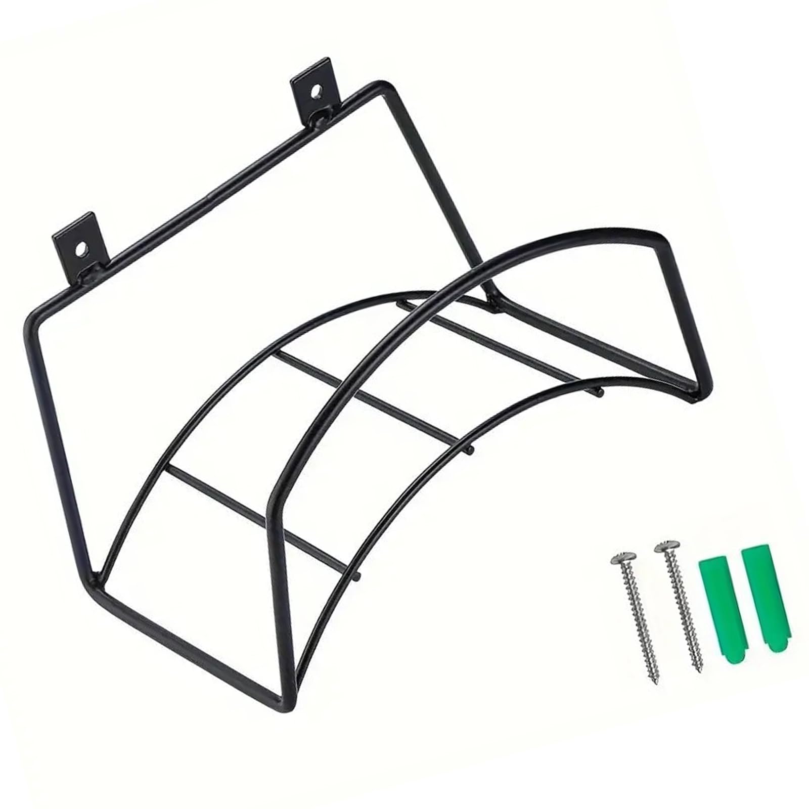 Msioytog Multicolor Extra Strong Metal Water Hoses Wall Bracket Outdoor Storage Rack With Anti Rusts Finish For Yard Equipment Maintenance Outdoor Metal Hoses Storage Rack