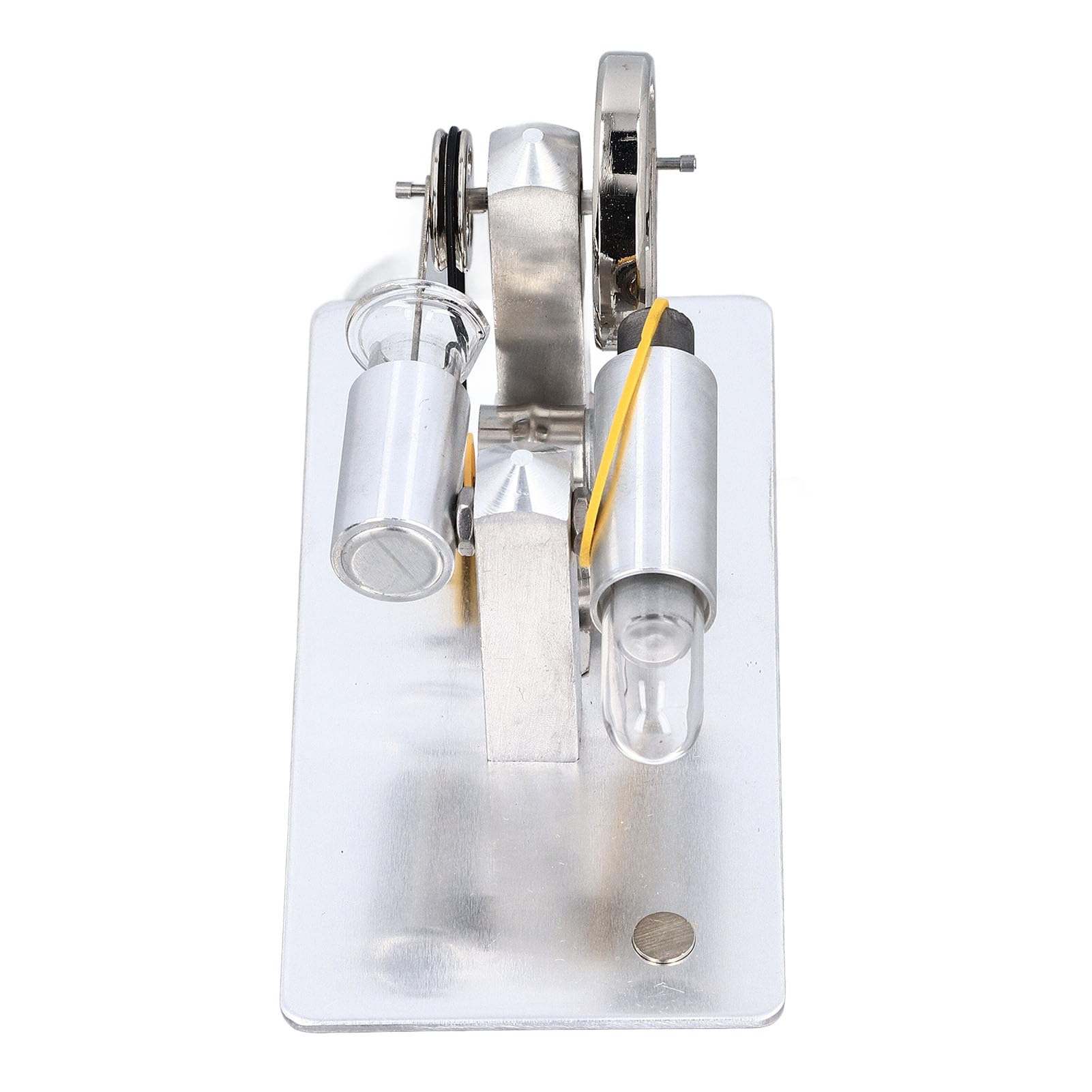 Modelo de Motor Stirling Generador de Electricidad LED Educativo para Amantes de la Ciencia Material de Aleación
