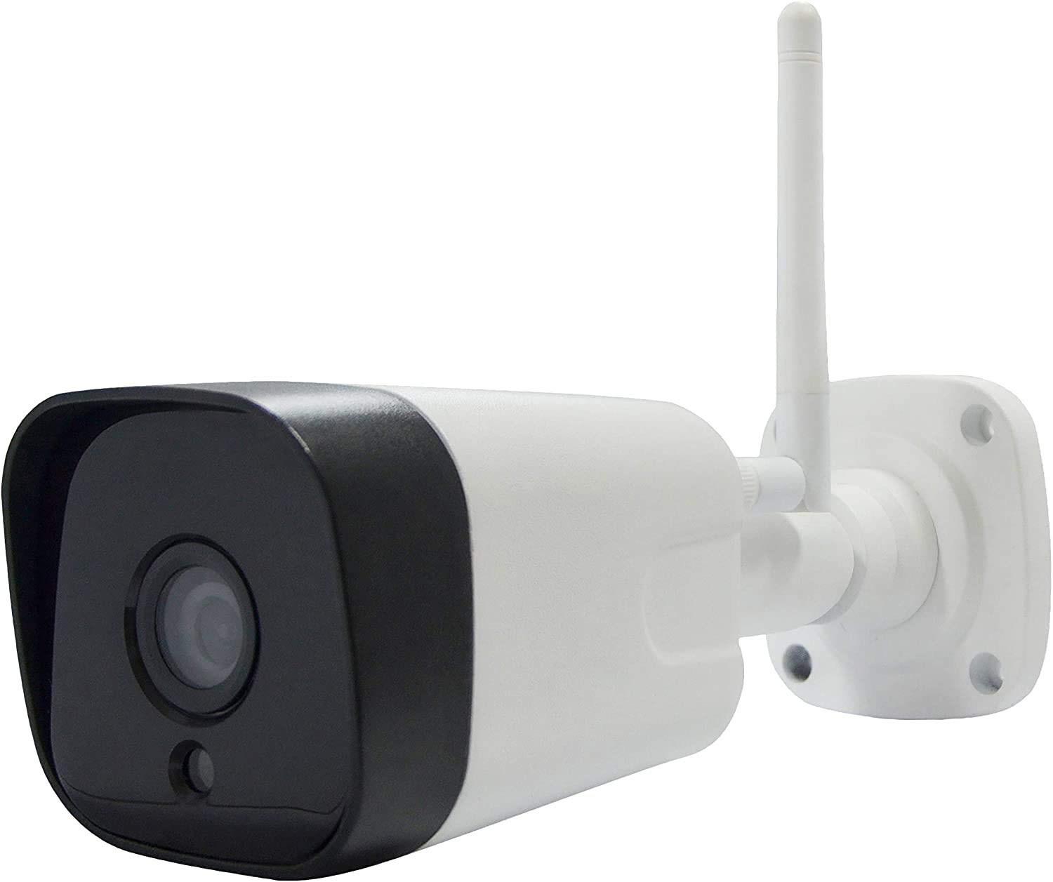 Telecamera WiFi di sorveglianza da esterno HD 1080p 2.4GHz con visione notturna e audio bidirezionale IP66 Impermeabile Telec. IP esterna/interna Intercettazione movimenti Zoom manuale IOS/Android