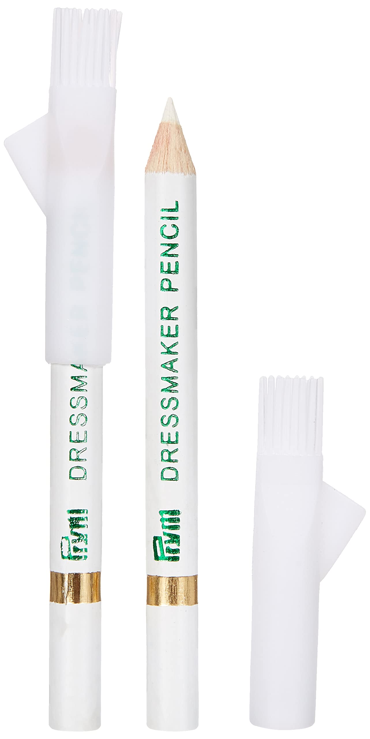 Prym Chalk Pencils + Brush White