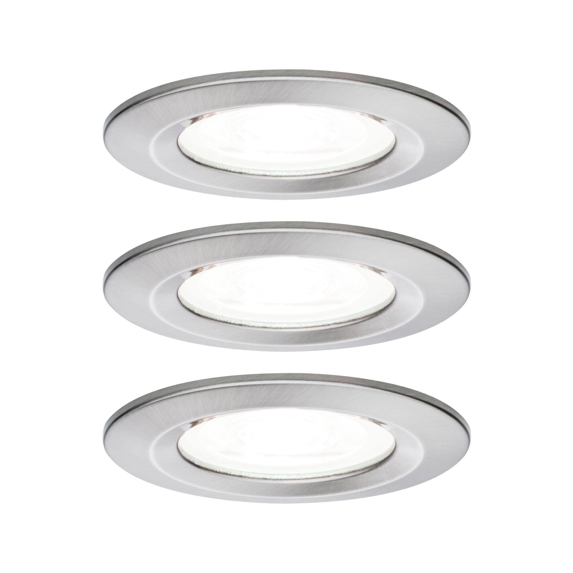Paulmann 92983 Nova LED oprawa do zabudowy, okrągła, 3x6,5W, 4000K, GU10