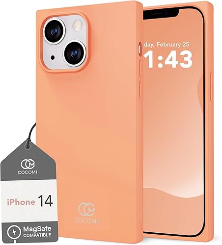 Miniatura 46 de Cocomii - Funda Rectangular Compatible con iPhone 14 Pro Max - Compatible con MagSafe, Silicona de Tacto Suave, Forro de Microfibra, Funda Magnética