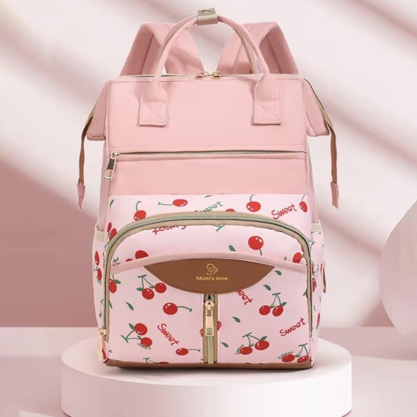 Sac à langer pour nourrisson Grand sac à langer imperméable de maternité | Sac à dos à langer avec tapis change Sangles-Poussette, Fourre-Tout De Maternité, Pour Femmes, Hommes, Papas, Mamans, Gar