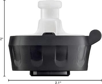 Sigg KBT Top Base - Mouthpiece Kids Water Bottle - Leakproof, Dishwasher Safe, BPA Free - Transparent, One Size