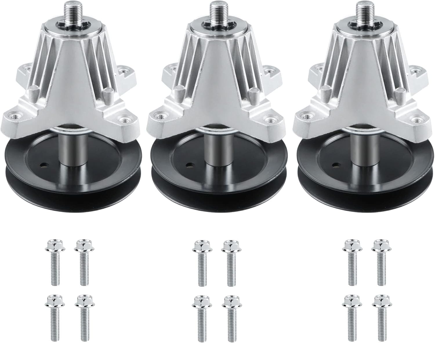 Spindle Assembly for MTD Cub Cadet 618-06980 918-06980 XT1-GT50 RZT-L50 KH 50 inch Deck Mower 3 Pack