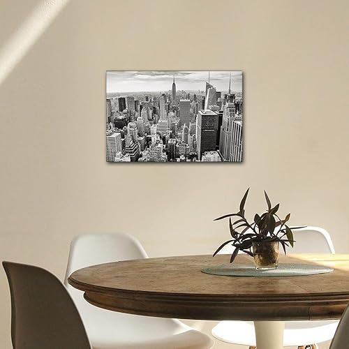 Vista 441 de 1 lienzo decorativo para pared, ferrocarril a través del bosque de pinos con niebla, decoración moderna para el hogar, sala de estar, arte de pared