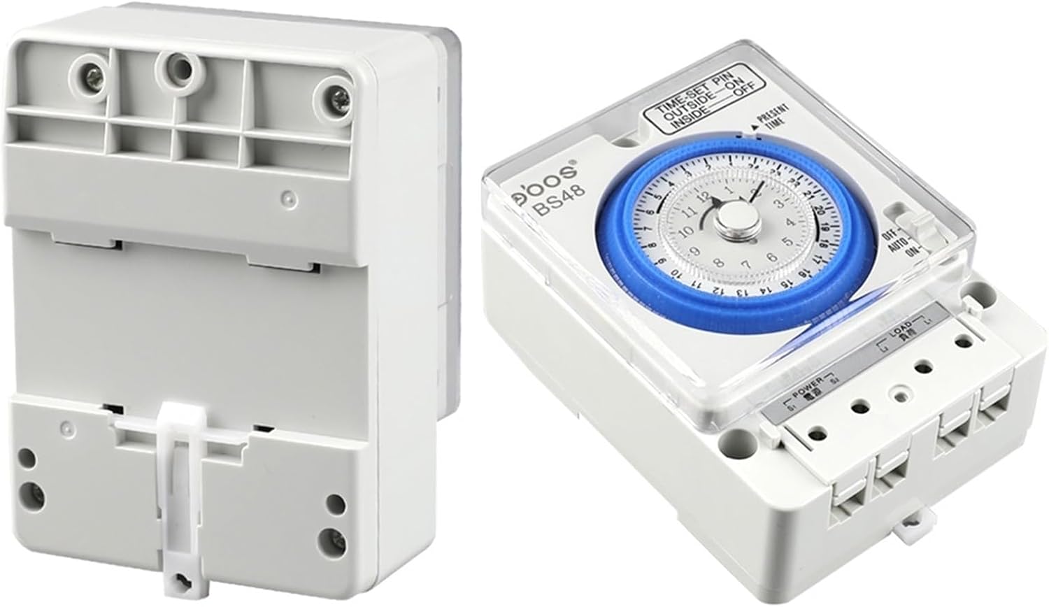 Timer Switch White Mechanical Timer Switch with Set up 96 Times per Day 220V