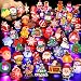 BUDI 50Pcs Christmas Party Favors LED Finger Lights for Kid & Adults Light Up Rings Stocking Stuffers Light Up Toys Rings Party Decorations Assorted Styles with Gift Package