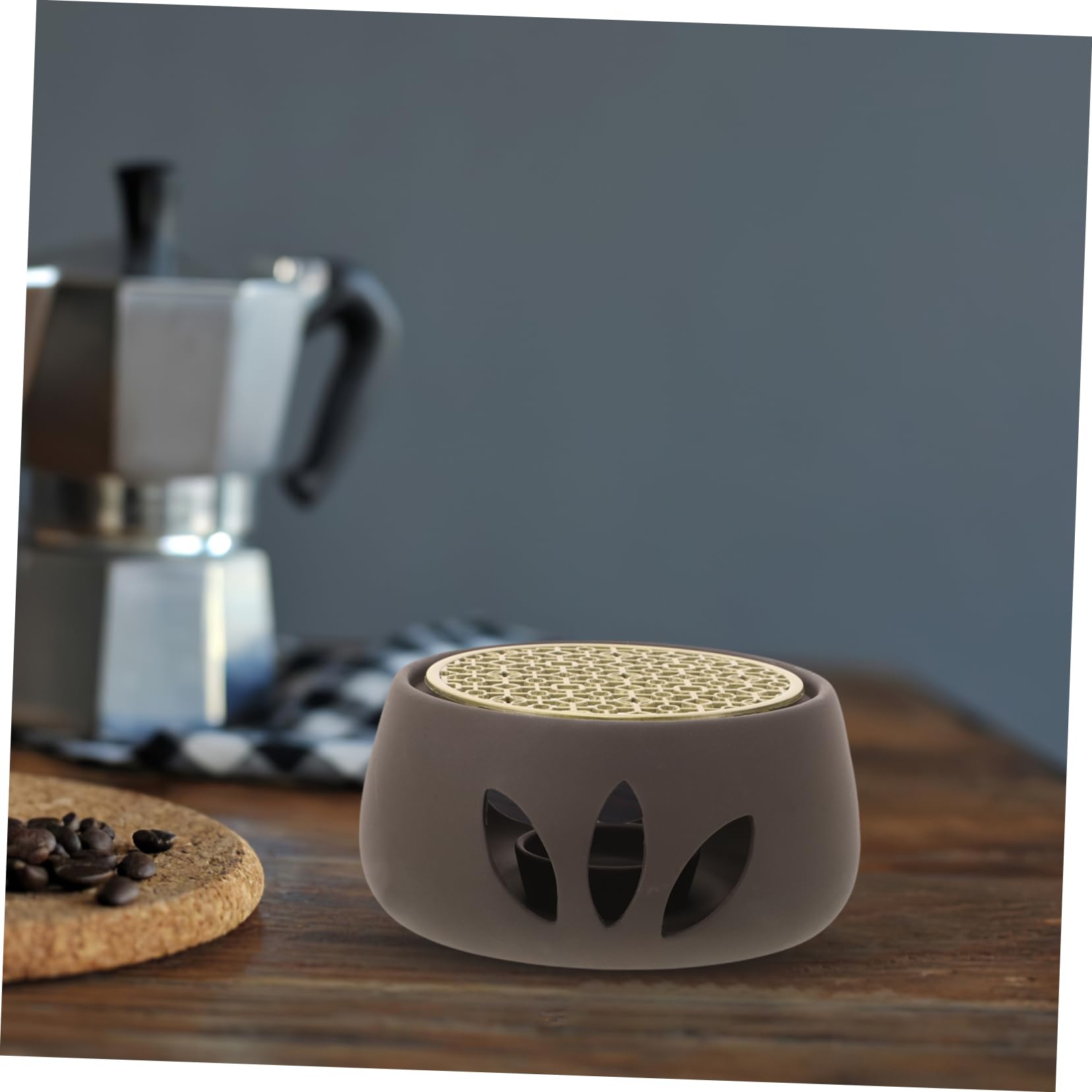 Calentador de Tetera Japonés de Cerámica Vela para Té