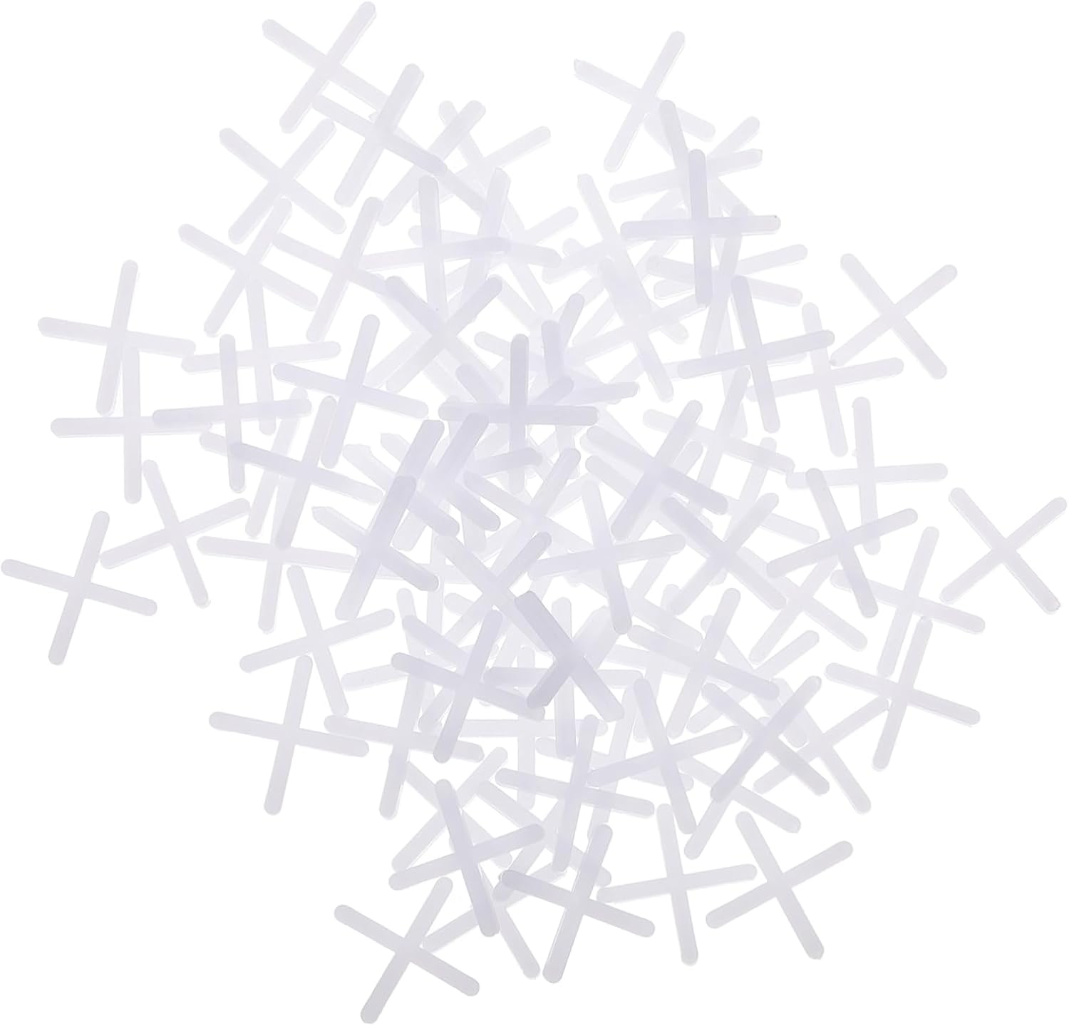 10000 Pcs Tile Levelers Reusable Flooring Spacers for Wall Floor Ceramic Tile Cross Spacing Tools Easy to Use for Home Renovation