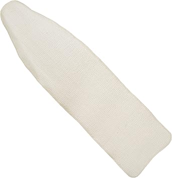RITZ Professional Heavyweight Ironing Board Pad, Padded Cover Fits Standard Sized 54" Ironing Boards, Natural Cotton (Ironing