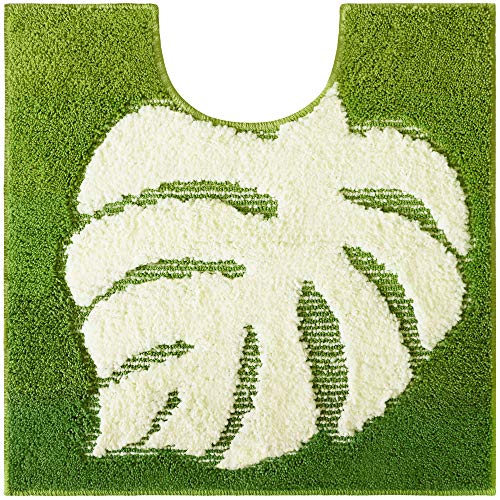 オカトー トイレマット 足元マット 60×60cm グリーン モンストルム