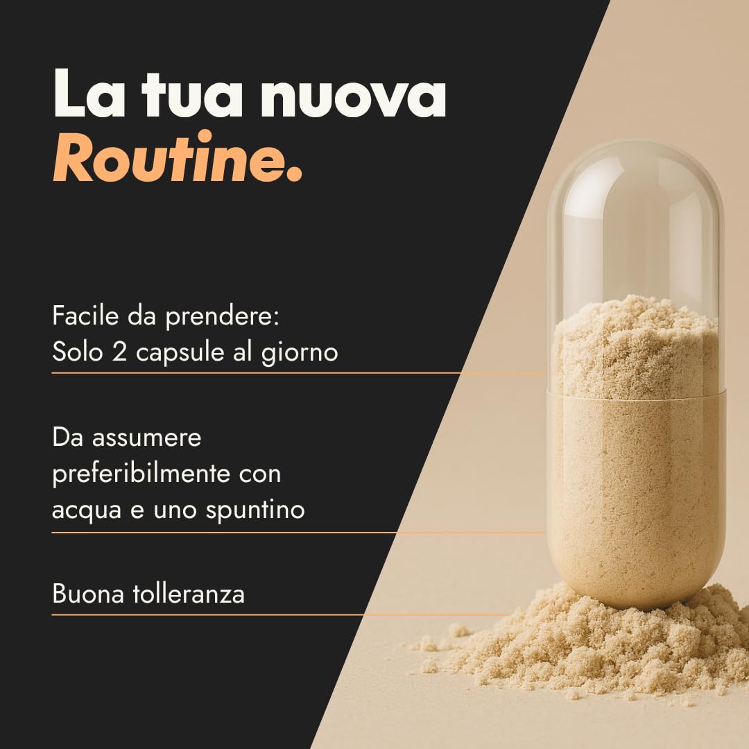 serotalin ACTIVE MEN Maca T-Capsule per uomini attivi | Fieno greco con Shilajit, L-Citrullina, Maca nera & Tribulus | Vegano & Made in Germany | 60 capsule