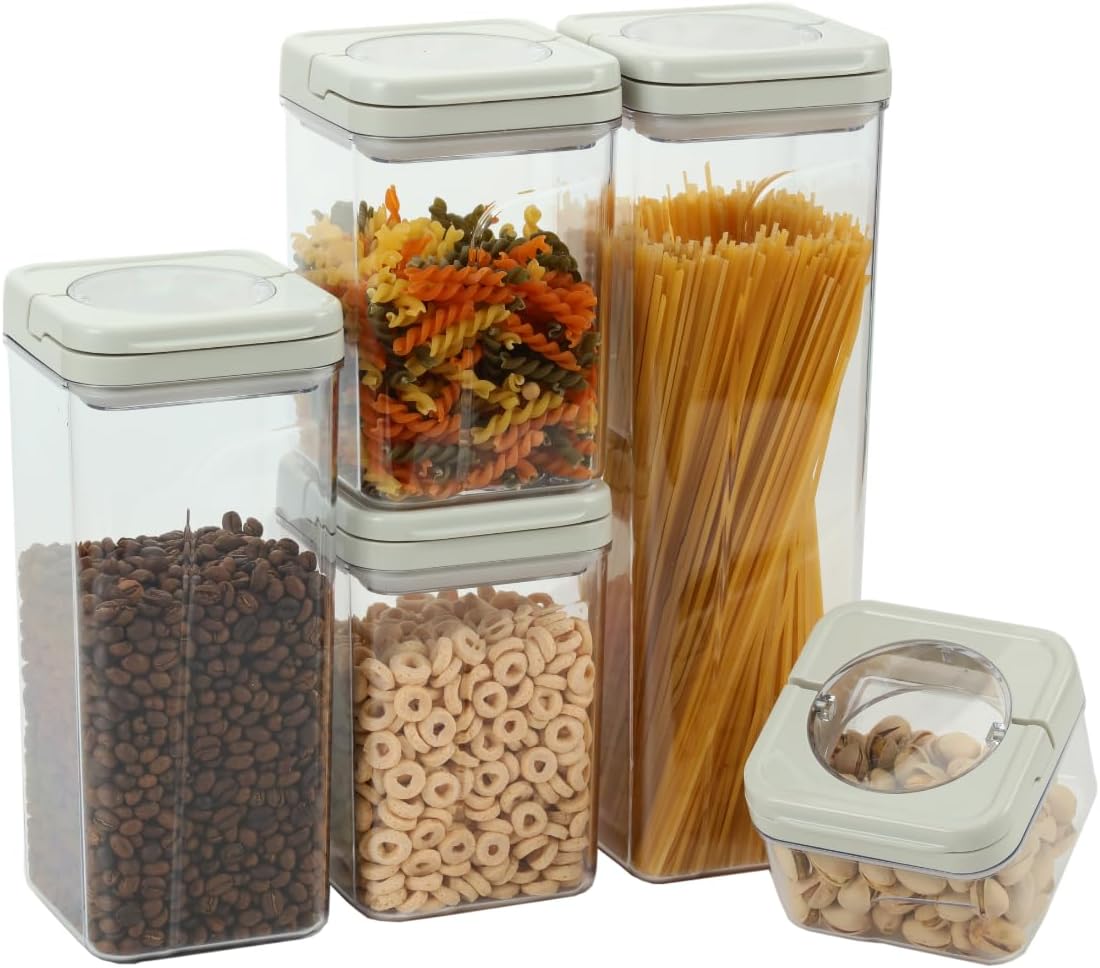 Amazon.com: Phantom Chef 10 Piece Kitchen Storage Set with Lids ...