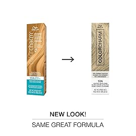 COLORCHARM Demi Permanent Hair Color 10A Lightest Ash Blonde Gloss, Refresh & Tone 2 Fl Oz