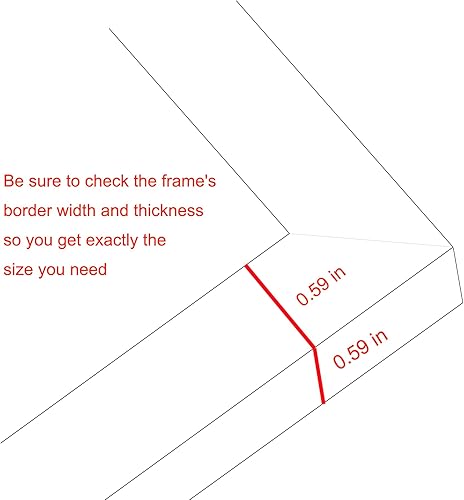 Miniatura 4 de SESEAT Portarretratos de 11 x 14 para exhibir fotos de 8 x 10 pulgadas con paspartú o impresiones de 11 x 14 pulgadas sin paspartú, montaje en