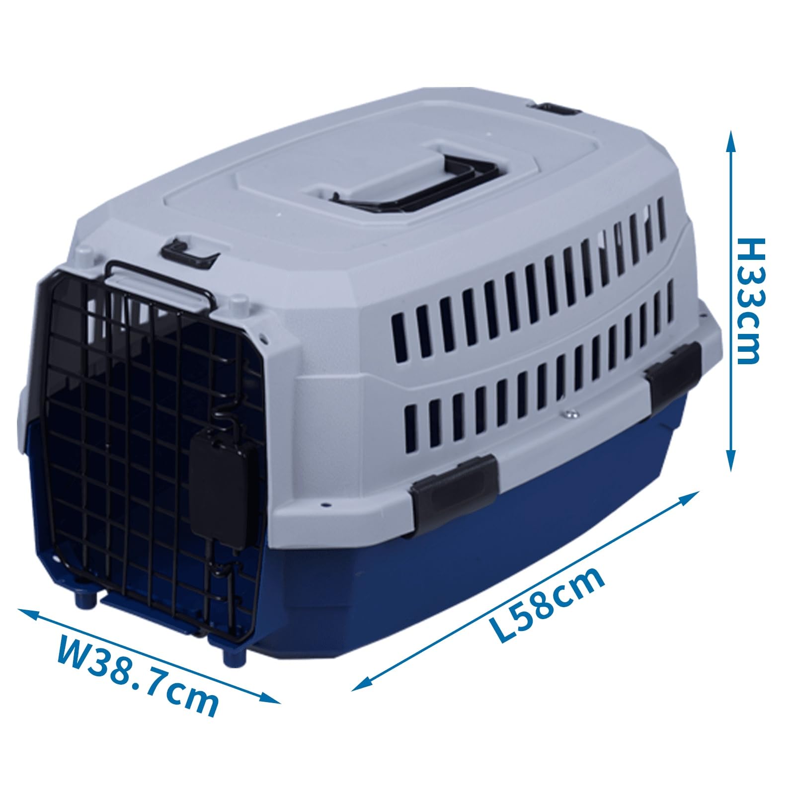 Trasportini per animali domestici, resistenti, leggeri e ventilati; ideali per viaggi, visite al veterinario e passeggiate confortevoli.