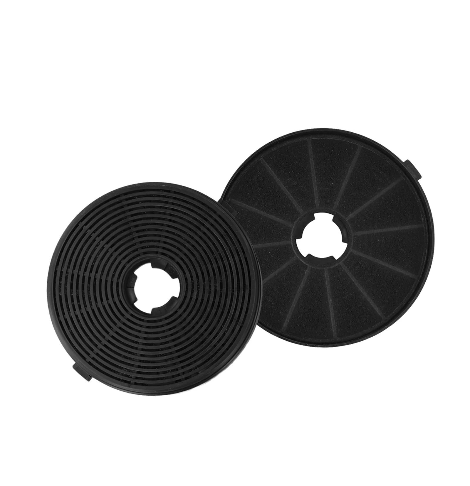 Compatible con filtros de carbón activado for campana extractora de 135x135x18mm, 2 unidades