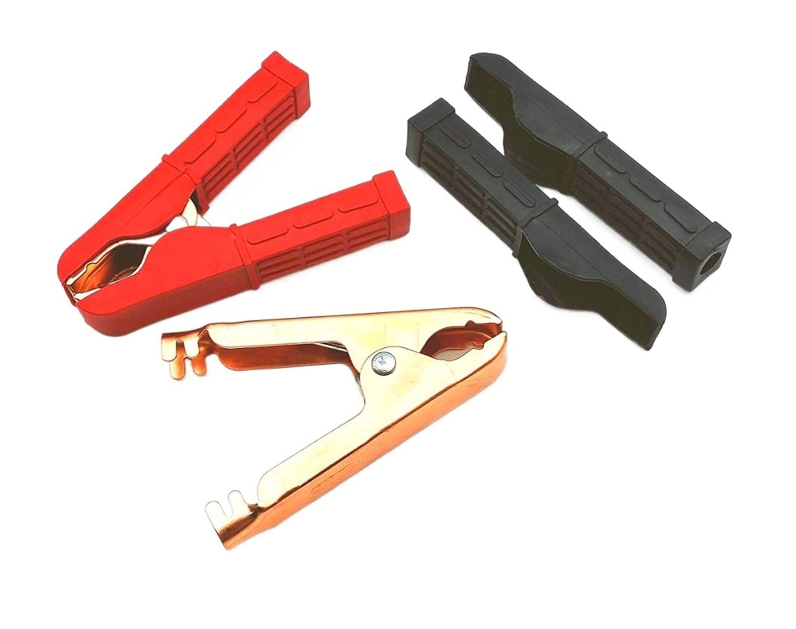 2 uds 200A Clip de batería de Coche Pinza de cocodrilo Conector de Abrazadera de Prueba amablemente