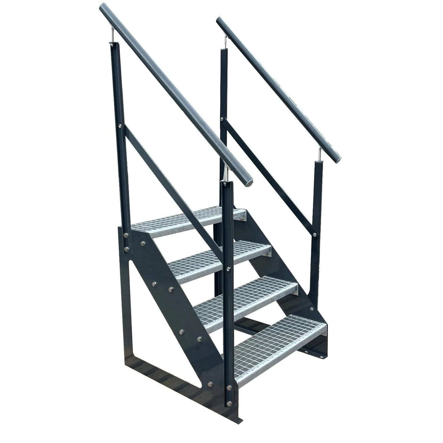 Cortenstaal trappen | 4 Treden | B200xD96xH68cm