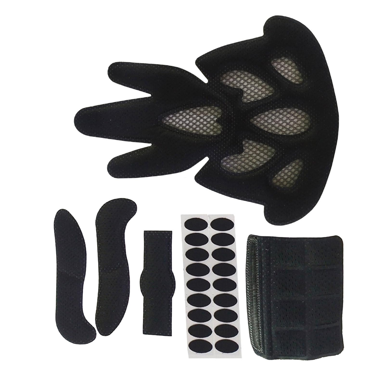 ZBIianxer Helmets Inner Padding Protections Foams Pad Memory Sealed Lining Sponge for Bicycles Motorcycle Cycling Sport Inner Padding Protections Pad