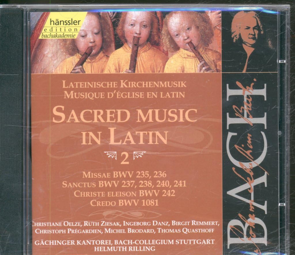 Bach: Sacred Music in Latin 2 - Masses BWV 235, 236; BWV 237-241, 1081 (Edition Bachakademie Vol 72) /Rilling