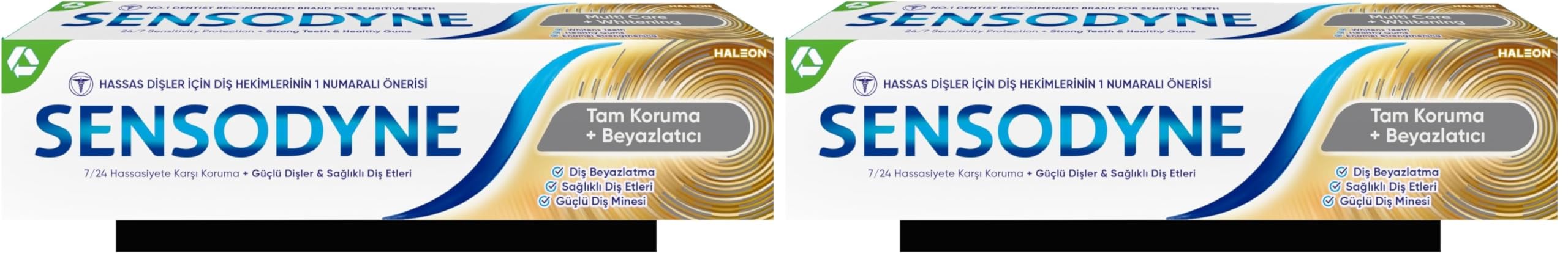Sensodyne Tam Koruma Diş Macunu 50 ml 2li paket