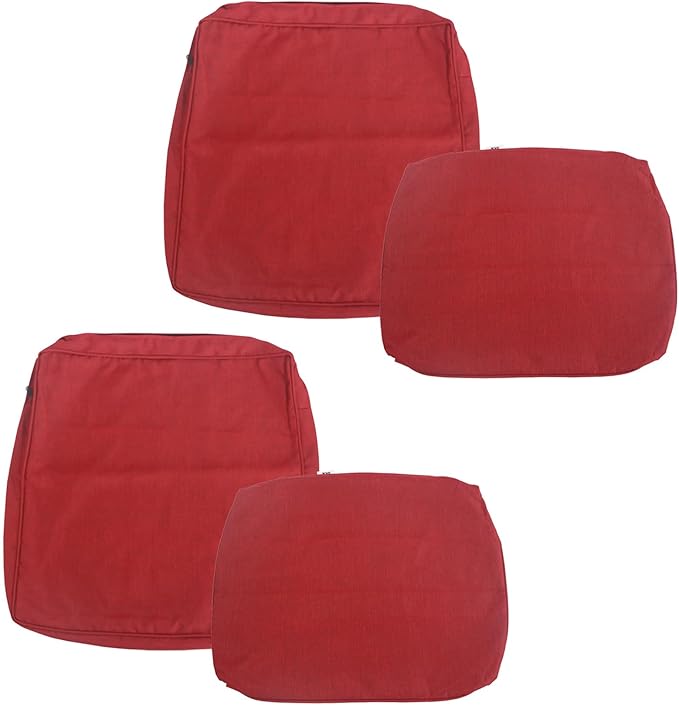 Sunshine Outdoor Indoor/Outdoor Deep Seat Patio Cushion Cover Set seat(24x24x3.9