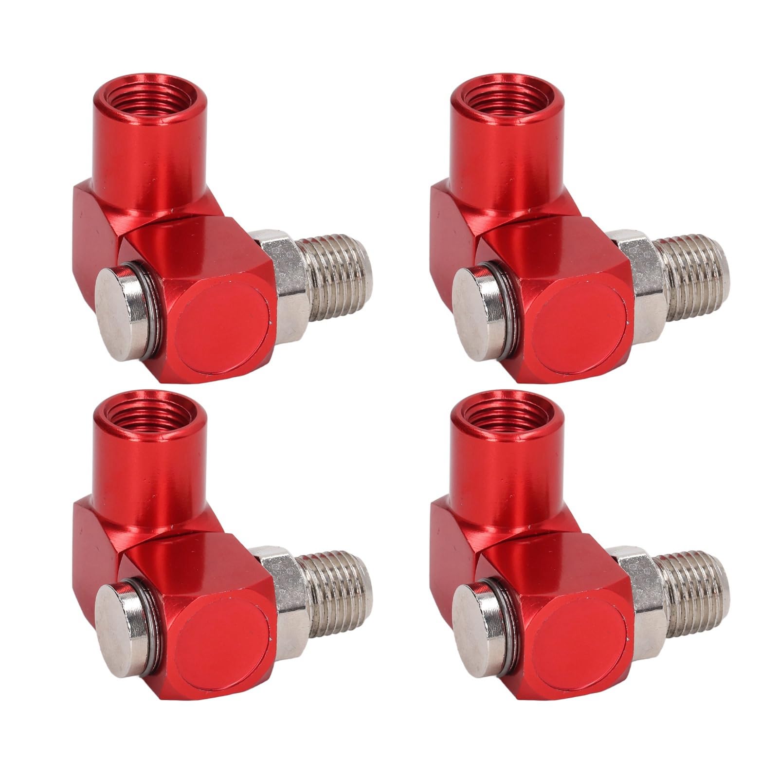 Fitting Rotation Tool 1/4 Inch 360 Degree Rotation 6-Piece 1/4 Inch Air Tool Swivel ...