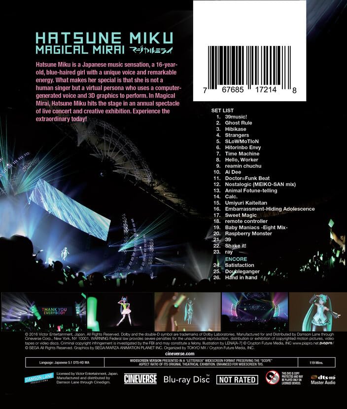 Hatsune Miku Magical Mirai image 2